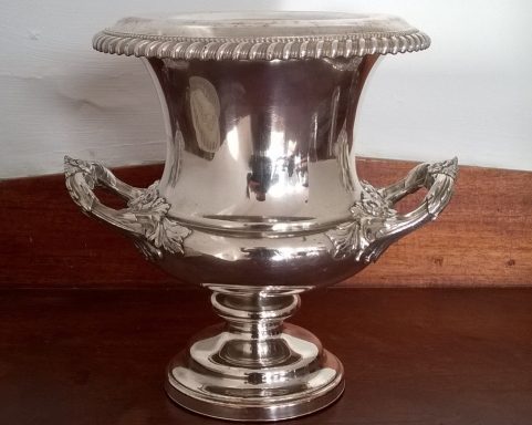 Old Sheffield plate wine cooler 1825