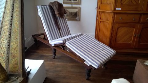 Robinson patent campaign daybed 1870