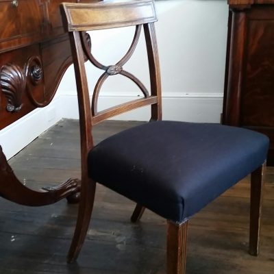 Gillows type cross back chair c 1800