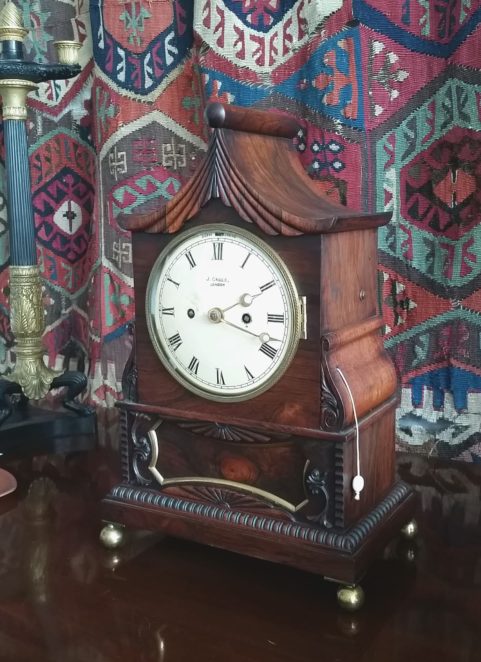 Pagoda top Regency period bracket clock