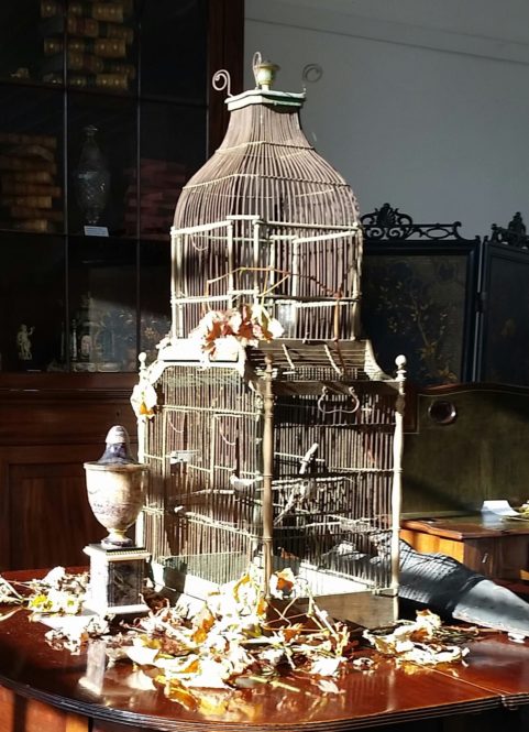 Early Victorian period birdcage c 1840