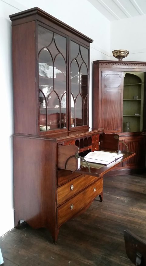 George III period escritoire c 1790