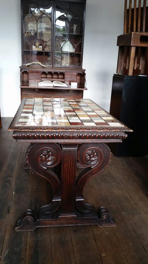 Grand Tour marbles table c 1830