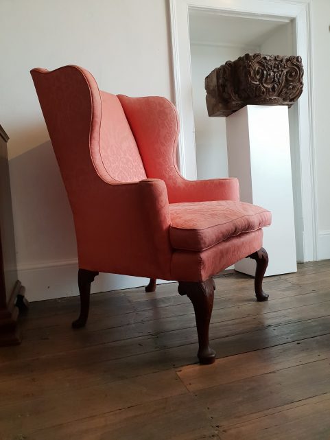 Chippendale wing chair c.1760
