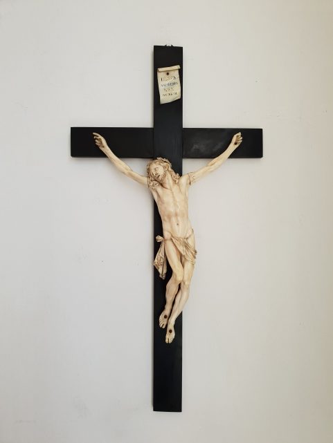 Ivory crucifix c 1650