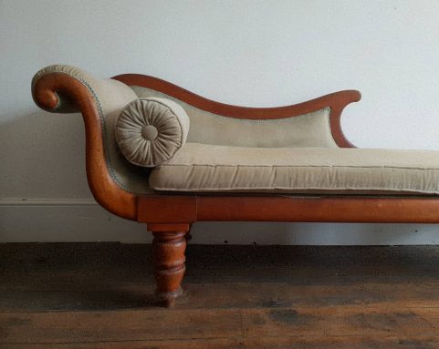 Tasmanian Colonial period cedar Grecian chaise c 1835
