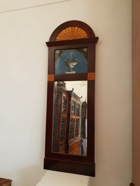 Swedish Empire pier mirror c .1810