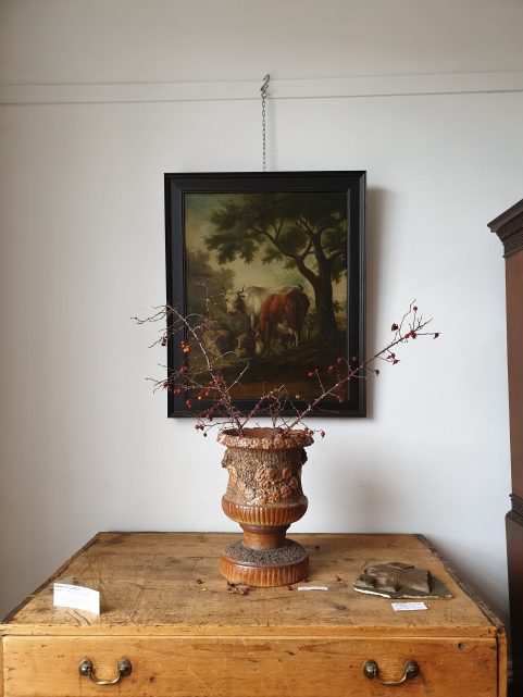 Study of Cattle & Sheep in a landscape c.1750