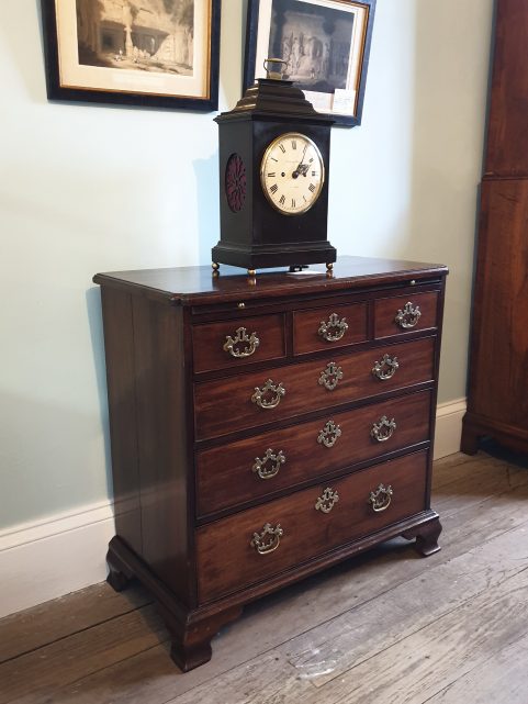 George III mahogany batchelor’ chest c 1750