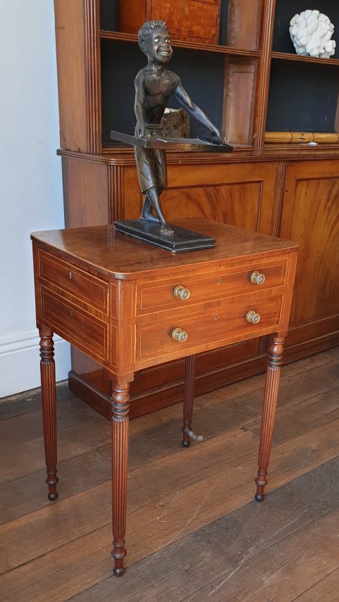 Regency mahogany Doctor’s table c 1825