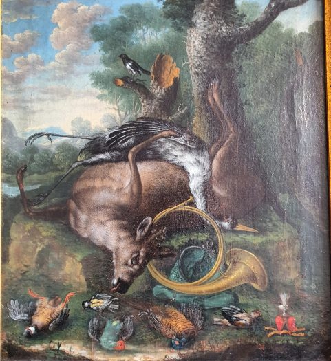 Study of Dead Game in a Landscape c.1720