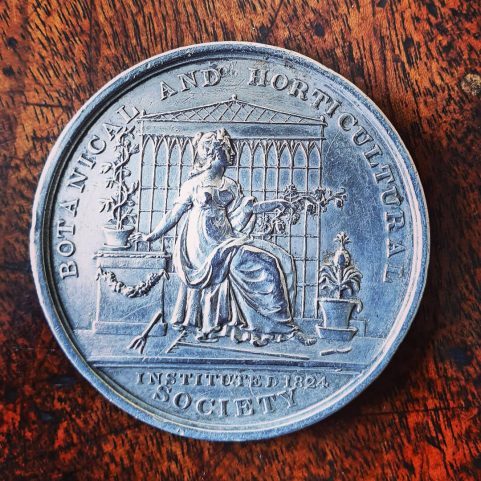 First Superintendant, Hobart Botanic Gardens silver medal 1827