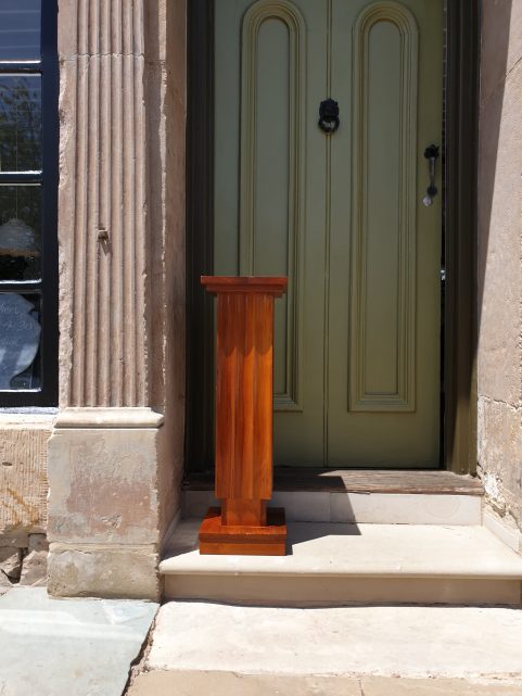 Tasmanian blackwood plinth c 1925