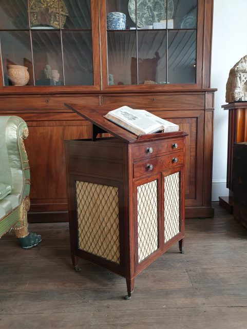 Scottish Regency library cabinet c1810