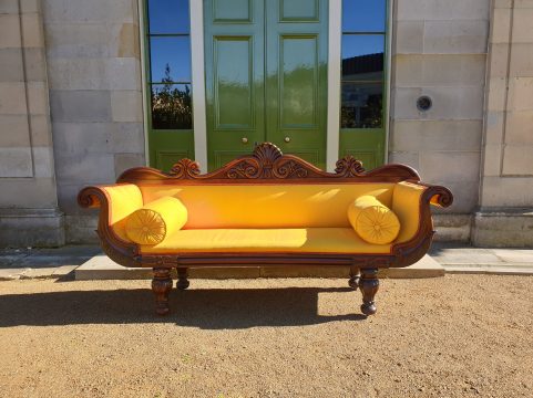 Greek Revival rosewood sofa c 1830