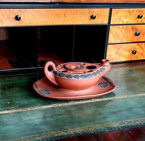 Wedgwood Phyrophorous candle c1815