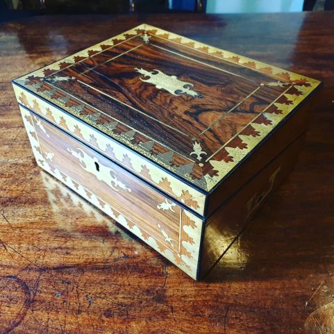 Regency campaign writing box c 1815