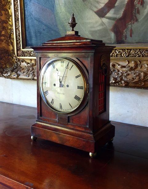 Regency mahogany Bracket clock c 1820