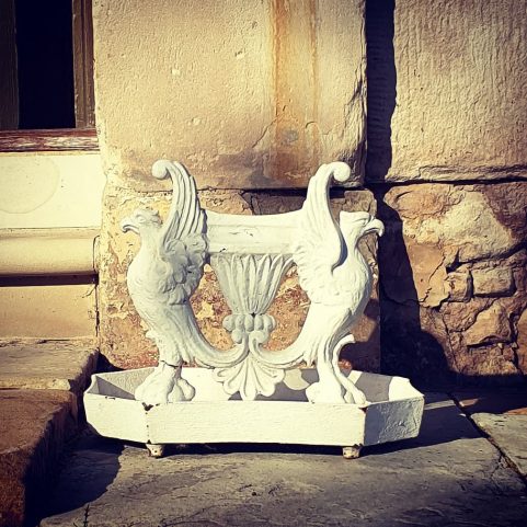 Regency cast iron bootscraper c 1820