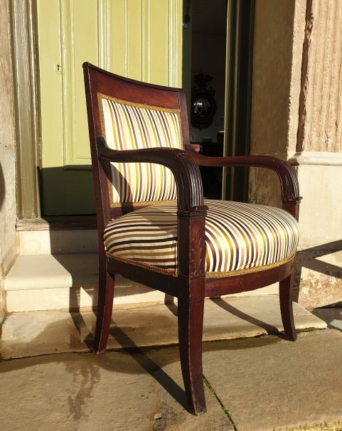 French Empire armchair c 1820