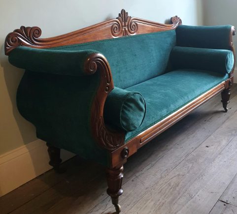 William IV period Grecian sofa c 1830