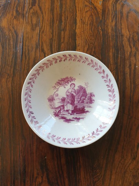 Cats in Art a Sunderland lustre dish c1840