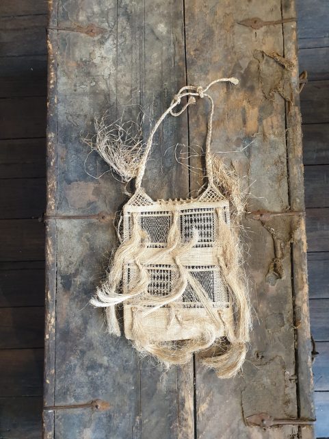 Fijiian Flax Bag c1880