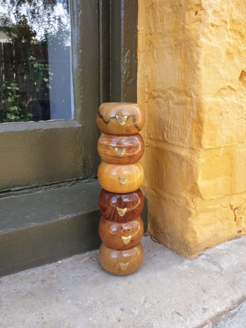 Tasmanian Endemic timbers napkin rings c 1920