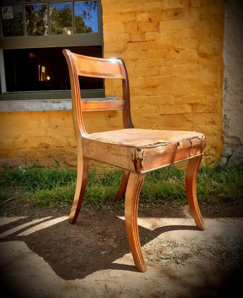 Regency Sabre Leg Chair c 1820