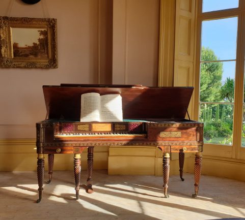 Regency Piano Forte by Isaac Mott c1817