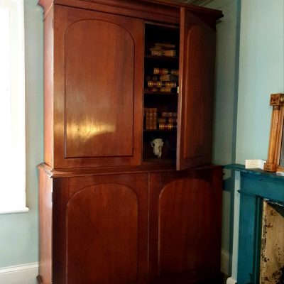 Tasmanian Colonial Cedar & Huon pine Library Cupboard c1850