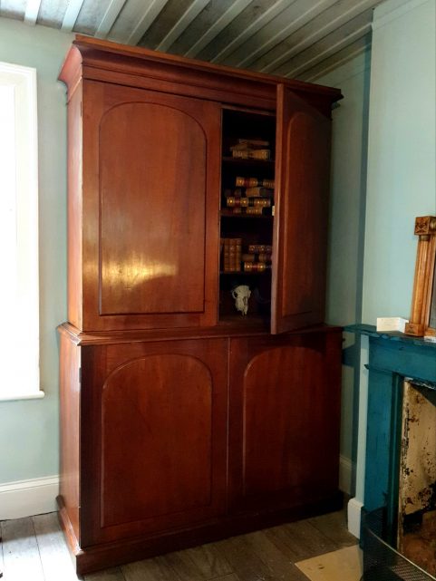 Tasmanian Colonial Cedar & Huon pine Library Cupboard c1850