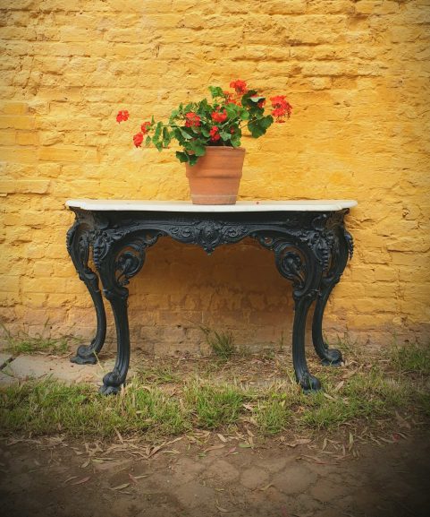 Yates Haywood Cast Iron Console Table 1842