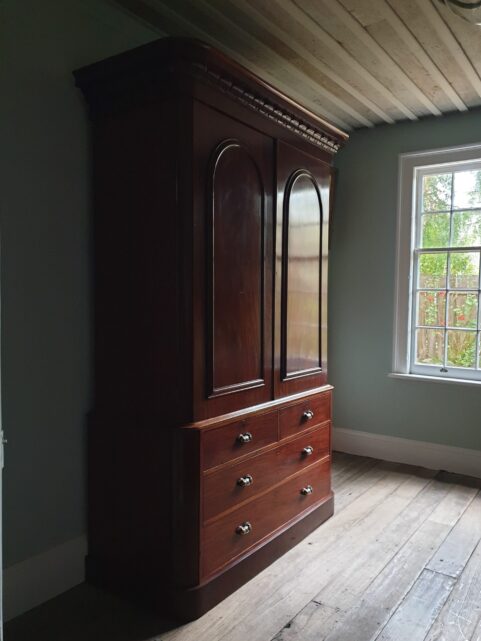 Early Victorian Mahogany wardrobe c1840