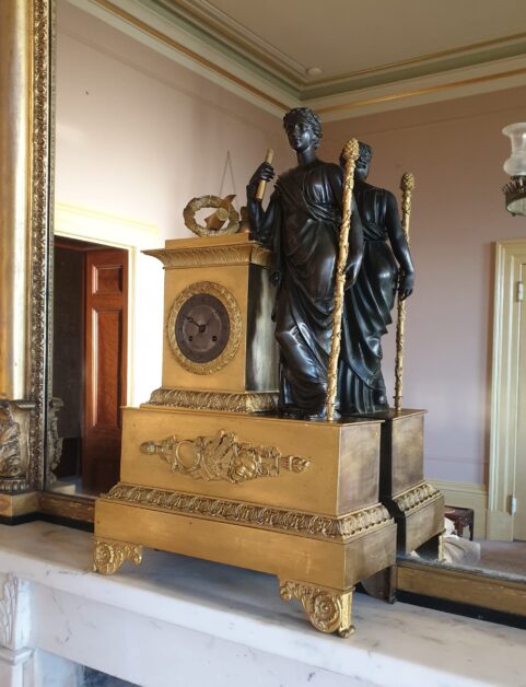 French Empire Mantel Clock c 1815