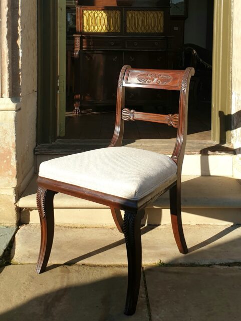 Scottish Regency dining Chairs c 1815