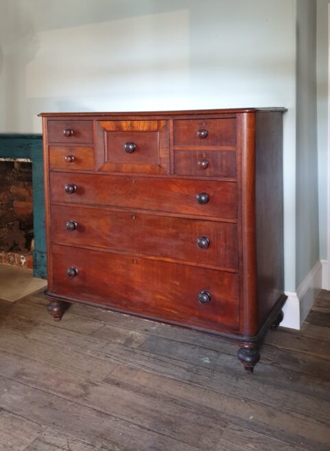 Tasmanian Colonial Cedar Lum Chest c1850