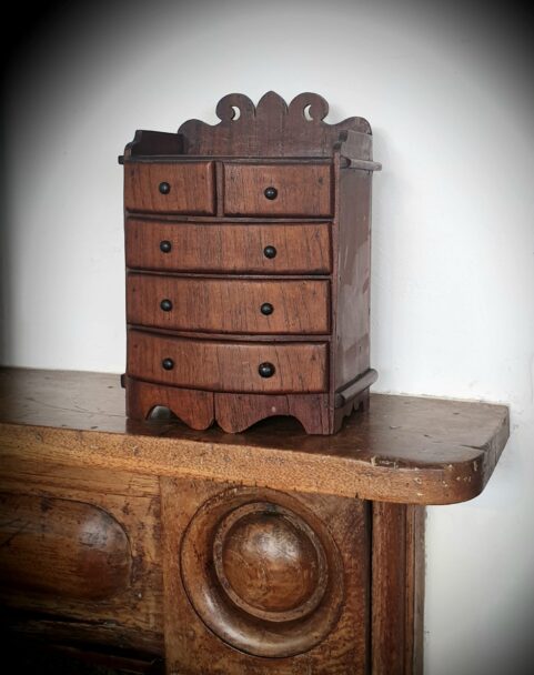 Cedar Apprentice Chest of Drawers c 1870