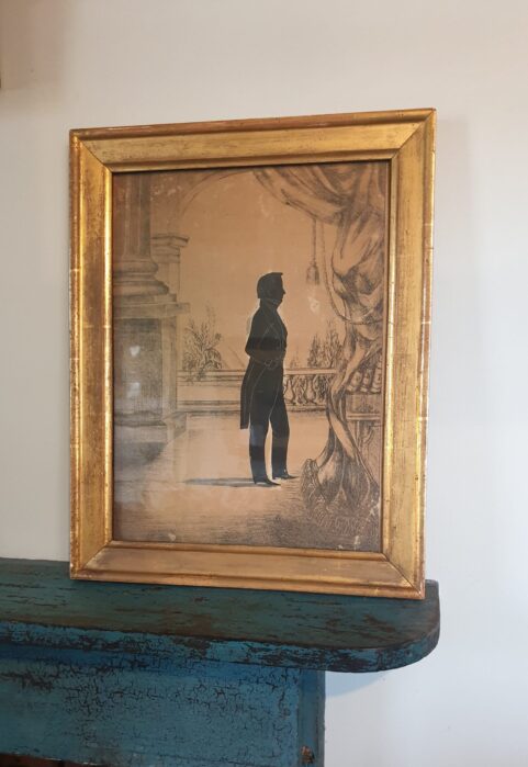 Large Portrait Silhouette c 1830