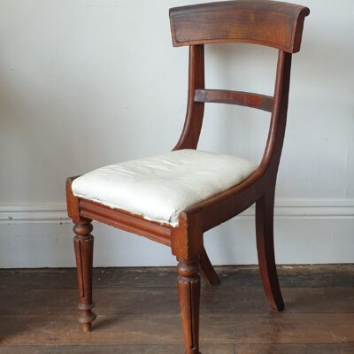 Tasmanian Colonial Cedar Trafalgar Chair c 1840