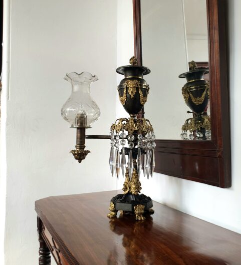George IV Argand Lamp c 1830