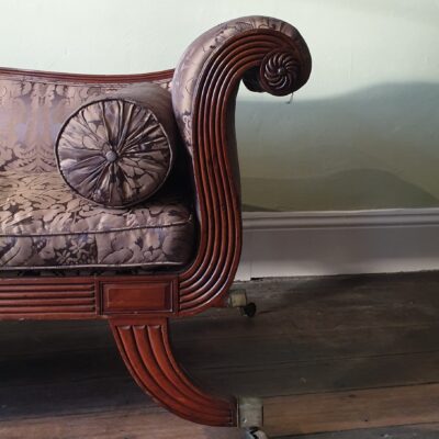Scottish Regency Chaise Longue c1810