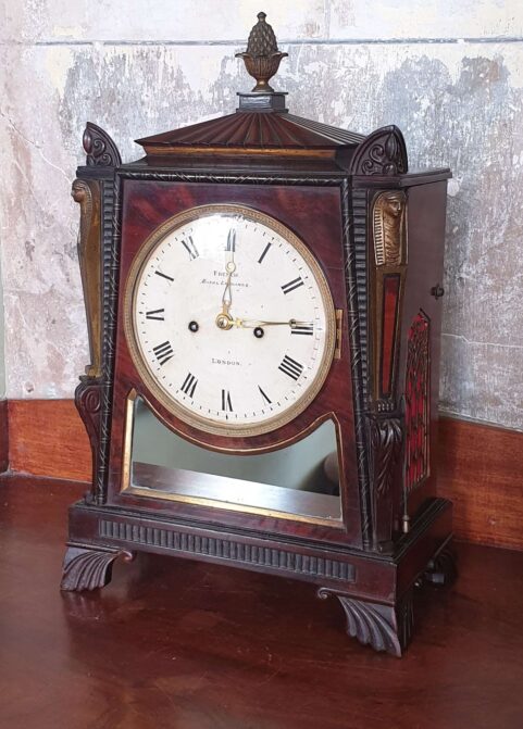 Regency Greco Egyptian Clock c1815