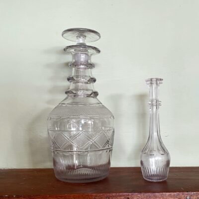 Regency Decanter, Toddy Lifter c1815