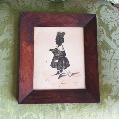 Silhouette by Edgar Adolphe c1840