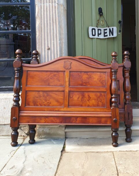 Tasmanian Huon Pine & Blackwood Double Bed c1870
