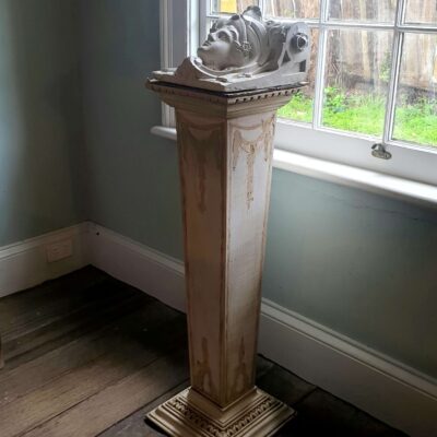 Adam Revival Plaster Bracket and Pedestal c1890