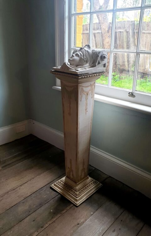 Adam Revival Plaster Bracket and Pedestal c1890