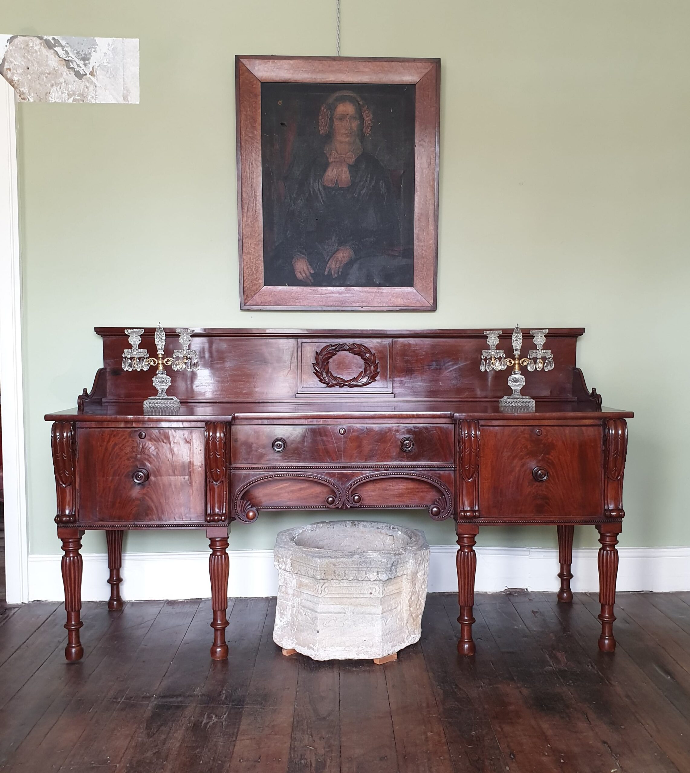 Irish Regency Sideboard c1815 Warwick Oakman