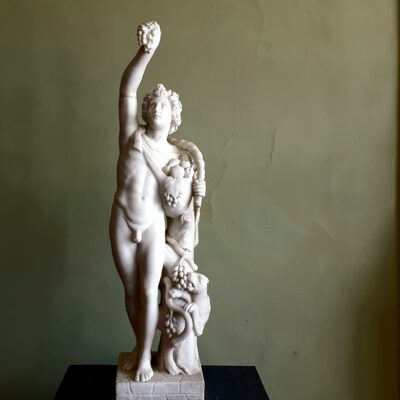 Statuary Marble Figure of  Dionysus c1840
